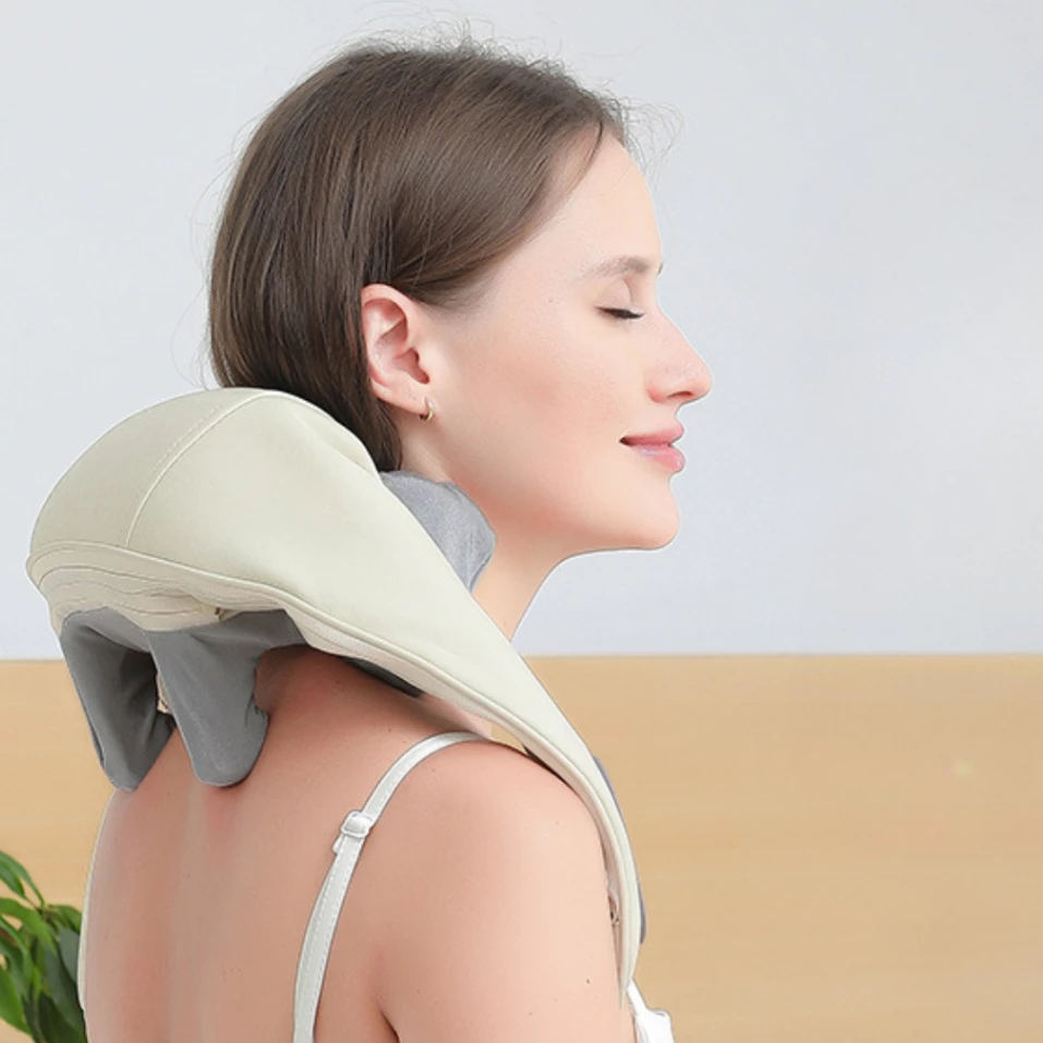 Massageador de pescoço inteligente sem fio